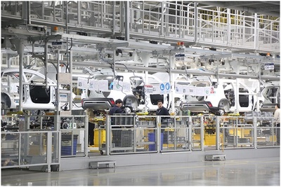 从轮胎到智能 机器人占领的沧州工厂，开启北京现代二次腾飞新篇章